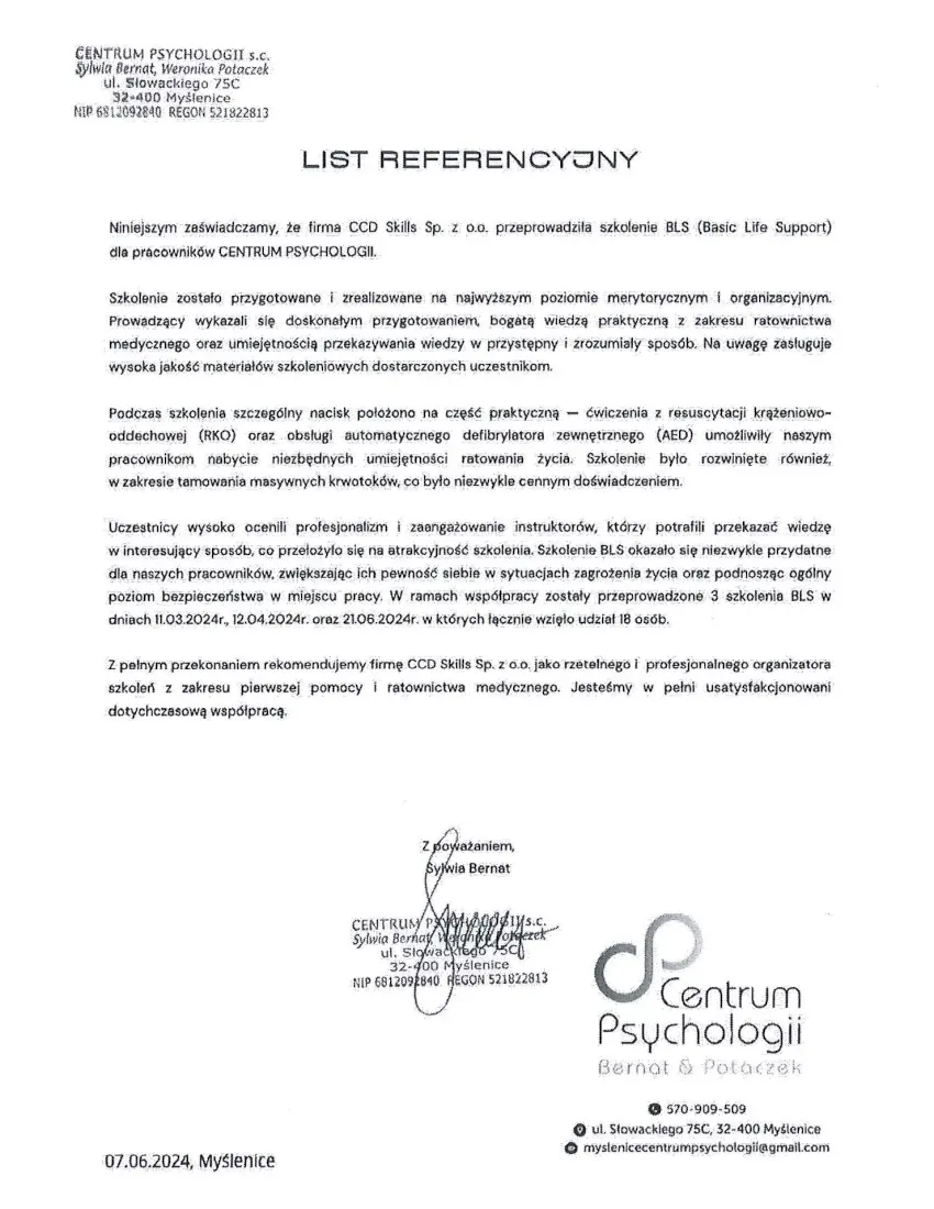 List referencyjny