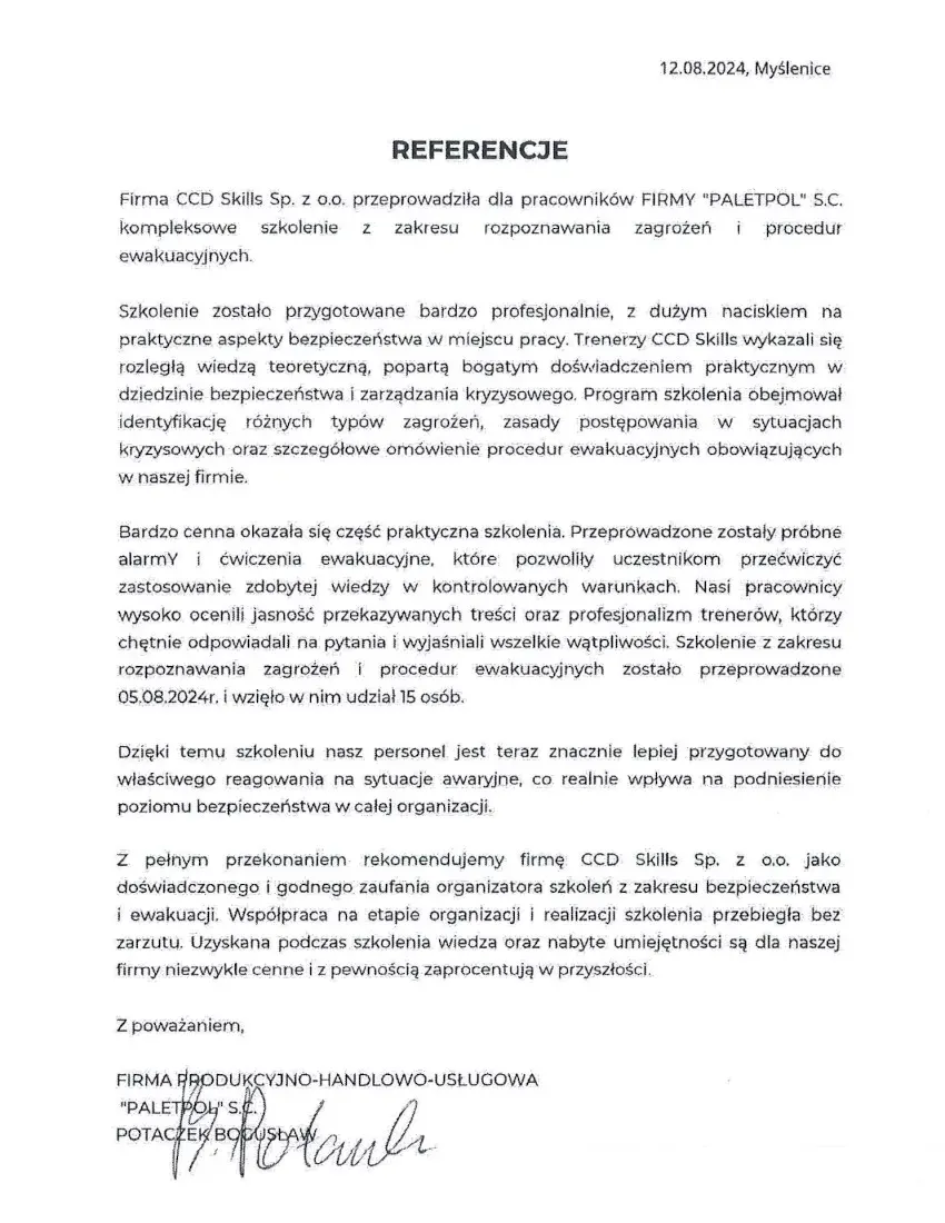Referencje