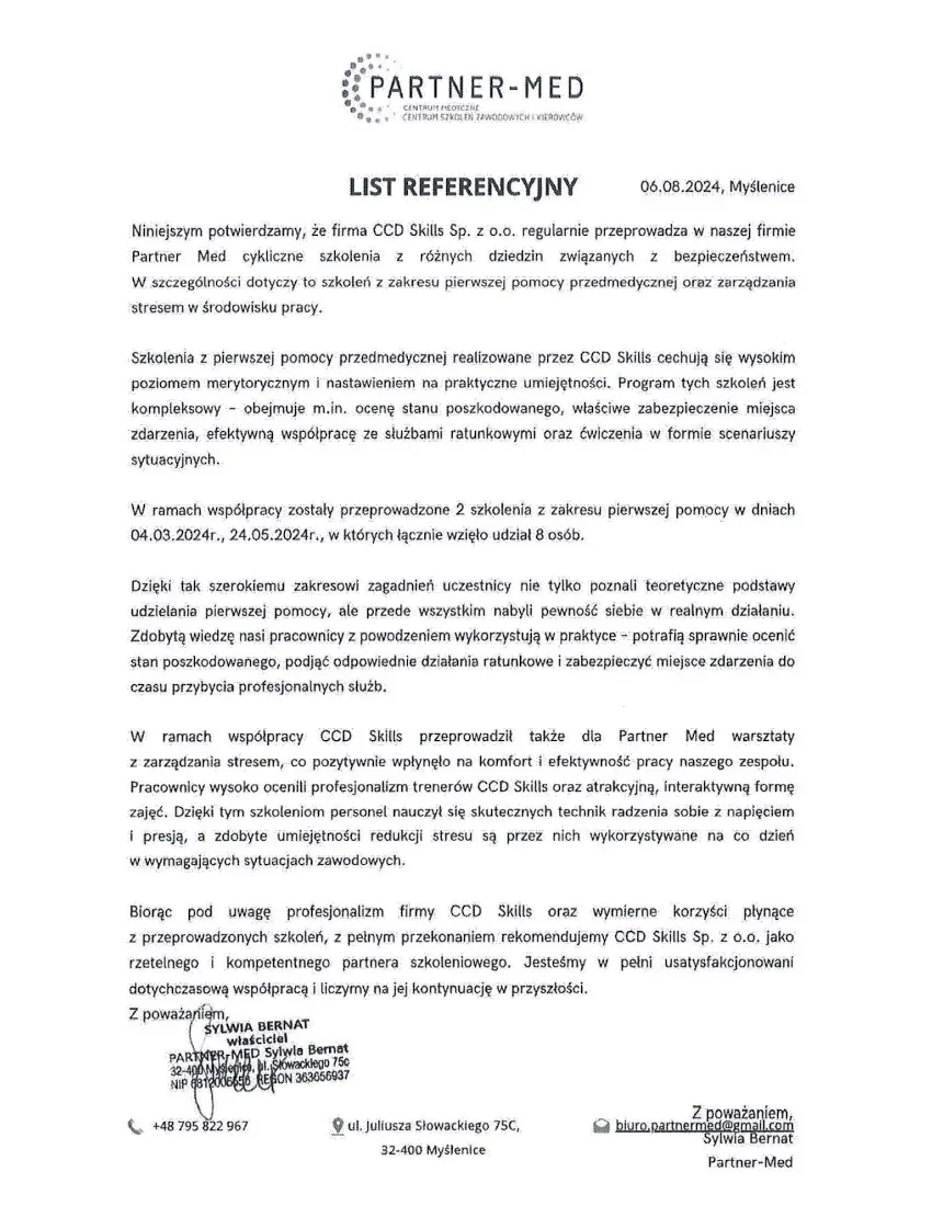 List referencyjny